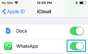 how to access whatsapp backup